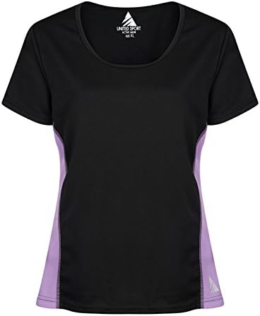 LADIES WOMENS SPORTS T SHIRT RUNNING GYM EXERCISE PERFORMANCE TOP