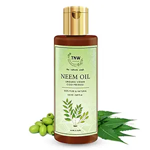 TNW-THE NATURAL WASH Multipurpose Pure Neem Oil for Hair & Skin - Remove pimples, acne and cure any fungal infection from skin - Best mosquito & Bugs Repellent Spray On Plants & Garden 100 ml