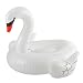 Produktbild „WHITE SWAN“XXL-Aufblasbarer BADE-SCHWAN mit Haltegriffen, Schwan Schwimmring / Luftmatratze, Maße: 185x157x123cm
