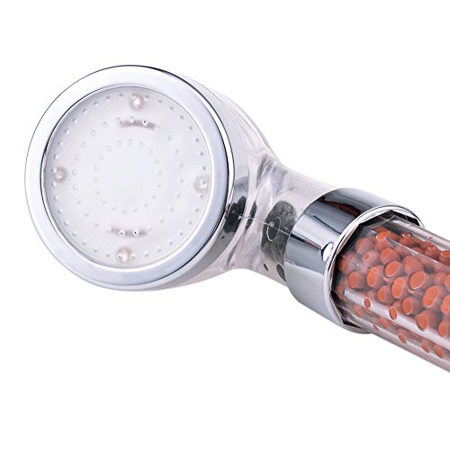 LED Duschkopf Shower Head Pommeau De Douche Handbrause 7 Farben Spa für Prime Tag - 3
