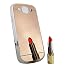 Produktbild König-Shop Handy Hülle Spiegel Mirror Soft Case Schutz Hülle Cover für Samsung Galaxy S3 / S3 Neo Rose Gold