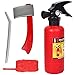 Produktbild Feuerwehrmann Rucksack Feueranzug Werkzeug und Feuerlöscher für Kinder 1PC