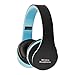 Produktbild Kuizhiren1 kabellose Bluetooth-Headsets für Kopfhörer, Drahtlose Stereo-Bluetooth-Kopfhörer Faltbarer Sportkopfhörer Black-Blue