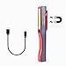 Price comparison product image LED Flashlight COB Work Light, Rechargeable 4W 240 Lumens LED TorchCOB Inspection Hand Lamp 2 IN 1 with Magnetic Clip for Workshop Household Camping Hiking Emergency Use