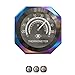 Produktbild GOODLQ Motorrad-Modifikation Zubehör WISP Elektroautos Dekoration Luminous Waterproof Beast Clock Table Diamond Face,Red,WD