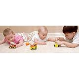 6er Set Mini Autos bestehend aus: Taxi, LKW, Feuerwehr, Krankenwagen Bagger und Polizei / Durchschnittliche Maße: Länge: +/- 8 cm - 2