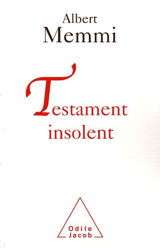 couverture de : Testament insolent