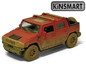 Magicwand Kinsmart 1:46 Scale Die-Cast Zinc Alloy 2005 Hummveee H2 SUT (Muddy) with Openable Doors & Pull Back Action?Colors as Per Stock??3 Yrs & Up??1 Pc?