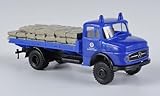 Bauart : Fertigmodell Mercedes LA 322, THW, Modellauto, Fertigmodell, Brekina 1:87