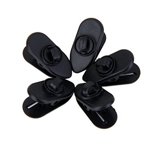 MagiDeal 10x Kopfhörerkabel Halter Headset Headphone Kabel Halter Schnur Drahtbügel Klemmhalter Veranstalter - 7
