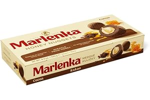 MARLENKA® Honungsbollar med kakao – Bakverk med honung – 10 stycken, 1 x 235 g
