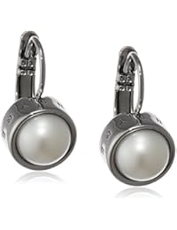 Dyrberg/Kern - Pendientes de latón con perla