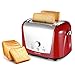 Produktbild ELECT MORPHY Richards/Mofei Electric MR8102 Toaster Spit Treiber Toaster,Rot,Einheitsgröße