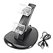 Price comparison product image FLORATA Dual Remote Controller LED Charger Dock Station USB Fast Charging Stand For PS4