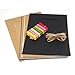 SODIAL(R) 7pcs Photo line Picture Photograph Frame Hanging Display Rope 7 Wooden Clips Hemp