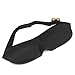 Black Sponge Sleeping Eye Mask Blindfold Eye Shade Earplugs Travel Comfortable
