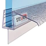 Junta para mamparas de cristal de 3,5-7 mm - producto STEIGNER de alta cualidad color - transparente