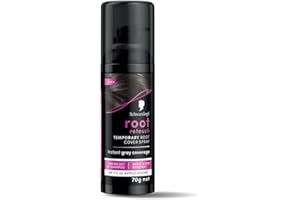 Schwarzkopf Root Retouch Hair Dye Black Temporary Root Touch Up Concealer Spray 120Ml