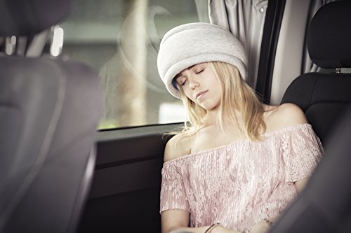 Innovatives Reisekissen – praktisches Kopfkissen für Auto, Bus, Flugzeug, Zug – multifunktionell dank Zip-System – 3 in 1 für optimalen Schlaf unterwegs – ergonomisches Nackenkissen - 3