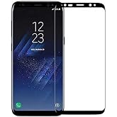 Elfia Samsung Galaxy S8 ile Uyumlu Ekran Koruyucu Seramik Tam Kaplayan Nano,