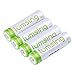 Produktbild Lumsing 4 Pack AA Akku 2500mAh Ni-MH Wiederaufladbare AA Batterien Mit Batterie Speichern Box