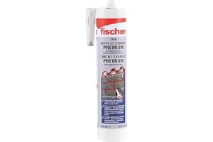 Fischer 519321 Express Cement DEC cementgrå 310 ml, 1 styck, 310 [ml]