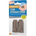 Profoot Toe Straightener - Helps to Stabilise Crooked and Overlapping Toes - Relieves Pressure & Reduces Friction - Prevents Corns, Calluses and Blisters