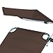Produktbild Sonnenschutz Sonnendach für Jan Kurtz Fiam Amigo Sonnenliegen, Farbe:Dunkelbraun