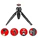 Price comparison product image Joby Handypod Mini Tripod and Handgrip for DSLR, Mirrorless CSC and Compact Cameras, LED Lights, Microphones, Portable Speakers, Action Cameras and Accessories Up to 1 kg JB01555-BWW, Black