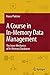 A Course in In-Memory Data Management: The Inner Mechanics of In-Memory Databases by