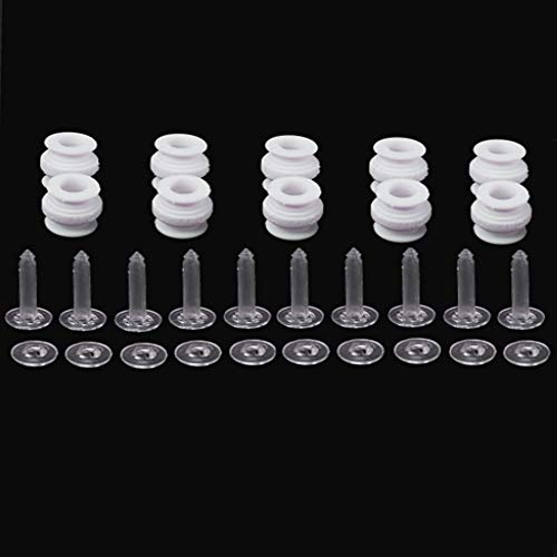 Preisvergleich Produktbild Eleganantstunning 1080P Version Gimbal Stoßdämpfer Dämpfungsball & Anti-Shedding Schnalle für RC Modelle Racing Quadcopter für Xiaomi Mi Drone 4K durchsichtig