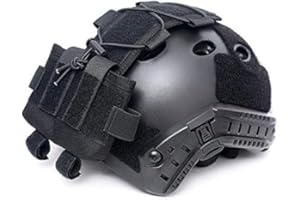 Gexgune Tactical MK2 Helmet Battery Case Helmet Accessory Bag Multifunctional Balance Weight Bag for Fast Helmet Military Battery Pouch