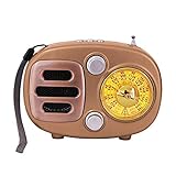 Bluetooth-Wiedergabe: Einfache Verbindung von Mobiltelefonen, Laptops und anderen Bluetooth-Geräten. Unterstützt MP3-Musikwiedergabemodus.