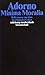 Gesammelte Schriften in 20 Bänden: Band 4: Minima Moralia. Reflexionen aus dem beschädigten Leben (suhrkamp taschenbuch wissenschaft) by