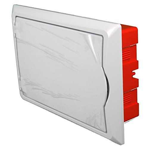 Preisvergleich Produktbild Sicherungskasten Verteilerkasten Unterputzverteiler 12 Module Unterputz IP40 Elektro-Plast