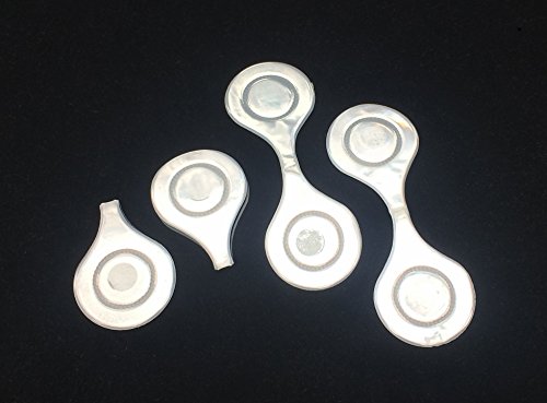 Universelle magnetische Reflektoren Set (2 St.) – OB8® Sicherheits-Rückstrahler zum Anklemmen an Fahrrad, Kleidung, Taschen etc. | Magnetic clip on reflectors for cycling, jogging, walking - 2