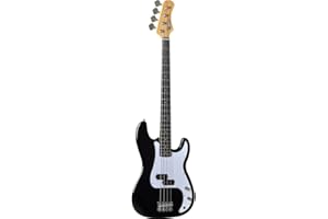 Eko VPB-100 BLACK, Basso Elettrico Corpo in Tiglio Pickup Precision Style, Colore Black