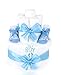 Produktbild Trend Mama Windeltorte hellblau Junge Lätzchen Babysocken It's a Boy mit niedlichen Babyfüßchen