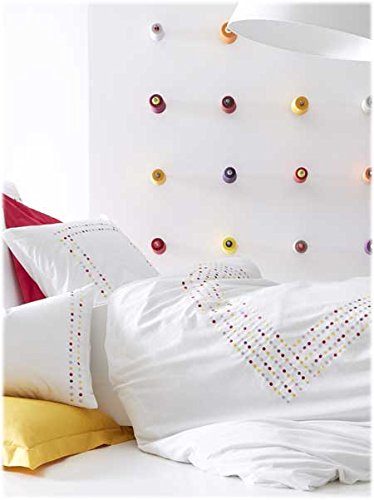 Essix - Housse de couette Venezia Percale de Coton Multicolore 240 x 260 cm