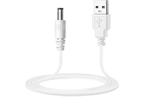 Lenink Power Cable for Hive Hub,2m USB Power Lead Replacement Power Supply DC Charger Cable Compatible with Hive Hub, Hive Thermostat,Nano Hive Hub V2,XTAR VC4 Battery