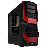  Aerocool Advanced Technologies Cyclops Advance V2 Midi-Tower - rot Window, ACCM-PV07026.R2