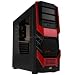 Produktbild AEROCOOL ADVANCED TECHNOLOGIES Cyclops Advance V2 Midi-Tower - rot Window, ACCM-PV07026.R2