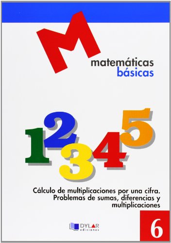 MATEMATICAS BASICAS6 Cálculo de multiplicaciones por una cifra