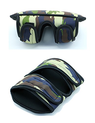 Knieschoner Knieschützer Knieschutz für Garten, Case Wonder Neue Stil Tarnung Neopren-Weiche Ultra Komfort-Knieschützer Knie Caps Knieschützer Knieschoner-Gel für Heimgärtner Wasserfeste Konstruktion - 5