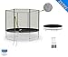 Produktbild LS-T245-PA8 (SD) Deluxe LifeStyle ProAktiv Garten- Trampolin 245 cm - 8ft - Extra Starkes Sicherheitsnetz - Neu