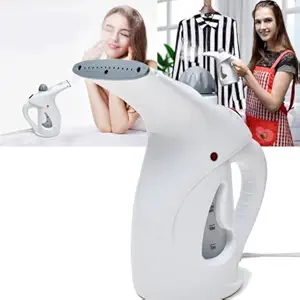 PETRICE Handheld Garment Fabric Steamer Facial Steamer for Clothes and Face (Colour May Vary)