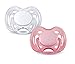 Produktbild Philips AVENT Freeflow Pacifier BPA, Free Pink / White, 0-6 Months (Pack of 2)