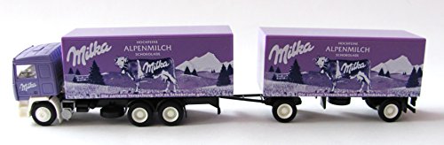 Preisvergleich Produktbild Albedo - Milka - Alpenmilch - Volvo F12 - Hängerzug