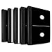 Produktbild Stuff4® PU-Leder Hülle/Case/Brieftasche für Apple iPad 9.7 (2017) Tablet/Pack 5pcs Muster/Domino/Dominos Kollektion