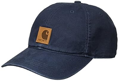 Carhartt Mens Odessa Adjustable Fast-Dry Leather Label Baseball Cap